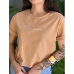 T-shirt Made for More BEGE ESCURO