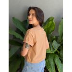 T-shirt Made for More BEGE ESCURO