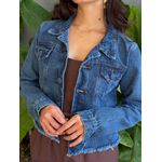 Jaqueta Jeans 0320 LAVAGEM ESCURA 