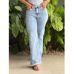Calça Jeans Carmen 2376 Barra Reta LAVAGEM CLARA 