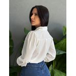 Camisa Lidia Manga Longa OFF WHITE