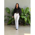 Camisa Lidia Manga Longa PRETO