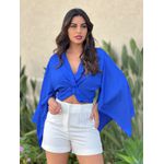 Shorts Alfaiataria Zara OFF WHITE