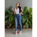 Calça Jeans Skinny Carmen 2416 LAVAGEM MEDIA 