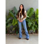 Calça Jeans Flare Carmen 2381 LAVAGEM MEDIA 