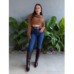 Calça Jeans Skinny Carmen 2418 LAVAGEM ESCURA 