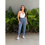 Calça Mom Jeans Cherry 03 LAVAGEM MEDIA 