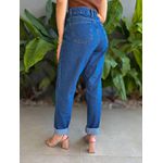 Calça Mom Jeans Nexxo 14 LAVAGEM ESCURA 