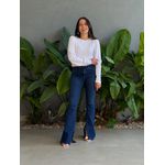 Calça Flare Mokkai LAVAGEM ESCURA 