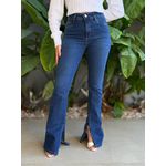 Calça Flare Mokkai LAVAGEM ESCURA 