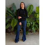 Blusa Térmica Manga Longa Gola Redonda PRETO