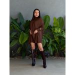 Vestido Tricot Lara MARROM