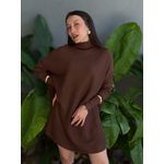 Vestido Tricot Lara MARROM