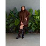 Vestido Tricot Lara MARROM