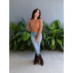 Tricot Olga Manga Longa BEGE