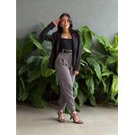 Blazer Curto em Alfaiataria PRETO