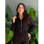 Jaqueta Luna em Viscose Sarjada PRETO