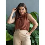 Blusa Geise Cavada CARAMELO