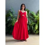 Vestido Longo Maria VERMELHO