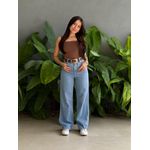 Calça Jeans Wide Legg Cherry 06 LAVAGEM CLARA 