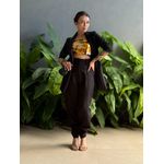 Blazer Ponto Roma Plus PRETO