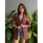 Blazer Ponto Roma Plus MARROM