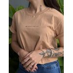 T-shirt Be Happy For You BEGE