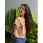 T-shirt Be Happy For You BEGE