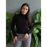 Tricot Nara Manga Longa PRETO