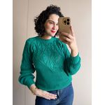 Blusa em Tricot Monique VERDE BANDEIRA