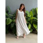 Vestido Longo Sabrina OFF WHITE