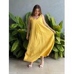 Vestido Longo Sabrina AMARELO
