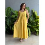 Vestido Longo Sabrina AMARELO