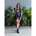 Jaqueta Xadrez BRANCO COM PRETO