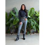 Body Kiara Manga Longa Costas Nua PRETO