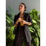 Blazer Ponto Roma PRETO