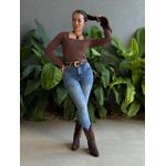 Calça Jeans Carmen Skinny 1919 LAVAGEM MEDIA 