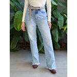 Calça Jeans Carmen 2376 Barra Reta LAVAGEM CLARA 