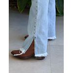 Calça Jeans Carmen 2376 Barra Reta LAVAGEM CLARA 