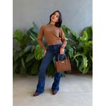Calça Jeans Flare Carmen 2382 LAVAGEM ESCURA 