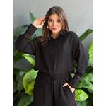 Conjunto Cecilia Camisa e Calça PRETO