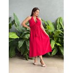Vestido Midi Camila VERMELHO