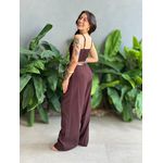 Calça Pantalona Franciele MARROM
