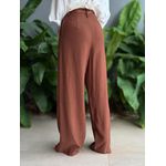 Calça Pantalona Franciele MARROM MOCHA