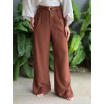Calça Pantalona Franciele MARROM MOCHA