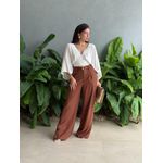 Calça Pantalona Franciele MARROM MOCHA