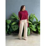 Blusa Capa Manga Longa VINHO