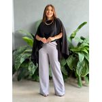 Blusa Capa Manga Longa PRETO