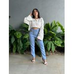 Calça Mom Jeans Cherry 01 LAVAGEM CLARA 