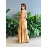 Vestido Longo Nicole CAPUCCINO